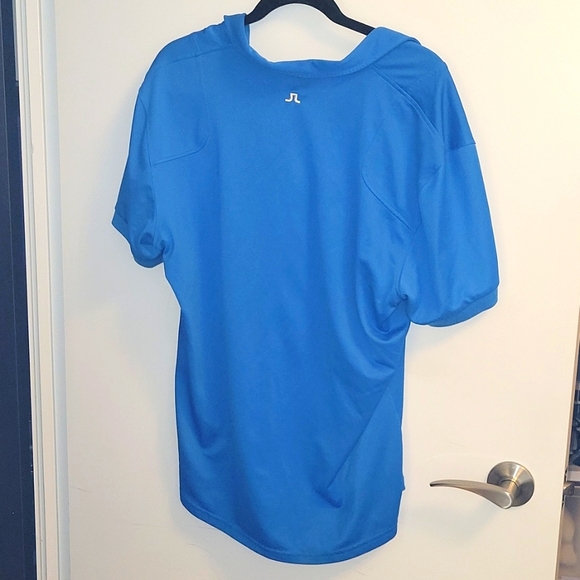 J.Lindeberg Blue Golf Shirt XL - Picture 2 of 5